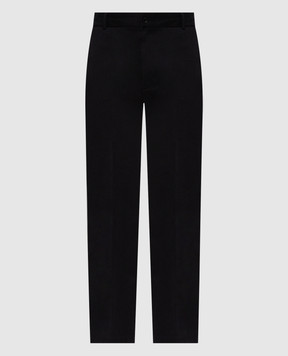 Moncler Черные брюки с нашивкой логотипа L20912A00014599P6