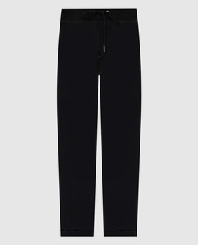 Iceberg Черные джогеры с вышивкой логотипа B0216317