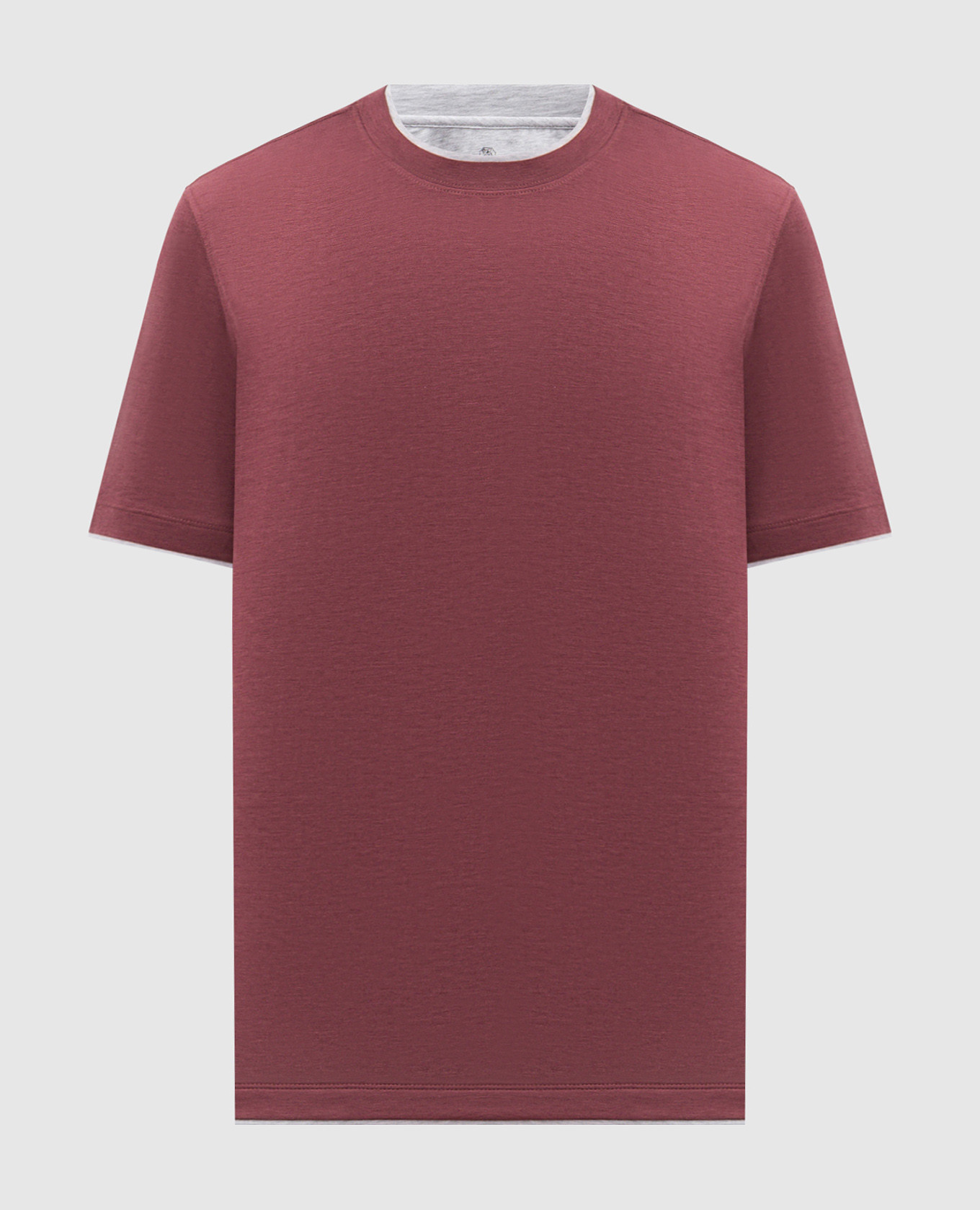 

Красная футболка с эффектом наложения слоев, Красный, Футболки