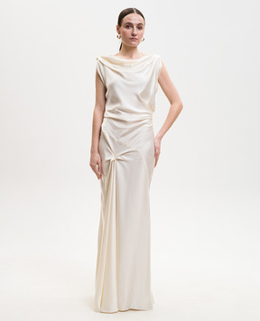 Victoria Beckham Сукня Posy кольору айворі 1226WDR007291A