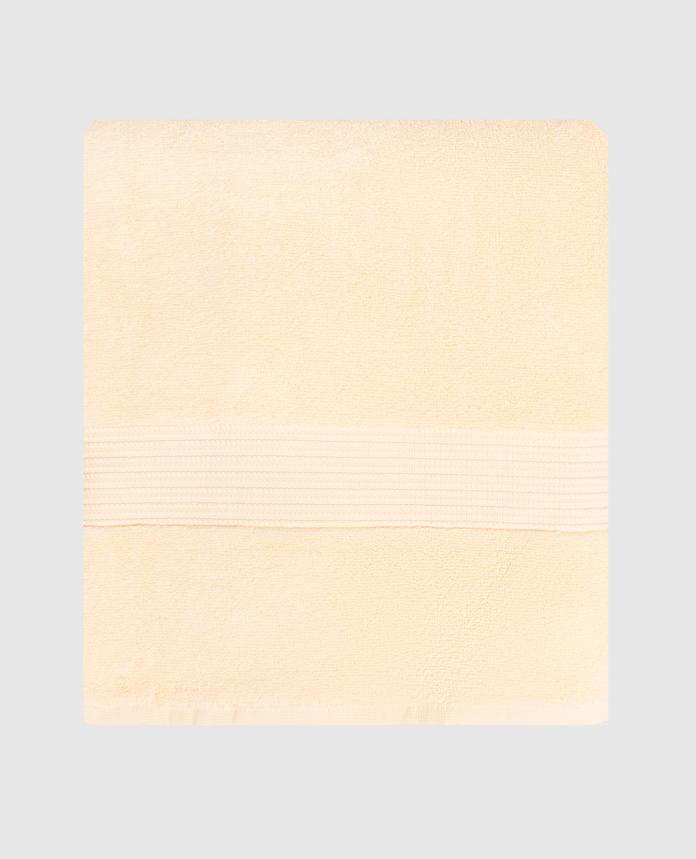 Желтое махровое полотенце Chicago