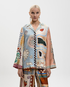 Alemais Блуза Michelle из шелка 6298T