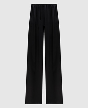 Ermanno Scervino Черные брюки из шелка D482P764NXE