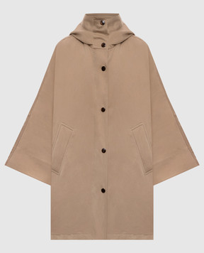 Brunello Cucinelli Бежевая куртка с льном ML5977575P