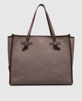 Gianni Chiarini Коричнева сумка Marcella у візерунок BS6850COMMSPIGA