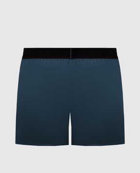 Tom Ford Сині труси-боксери із шовку T4LE41010