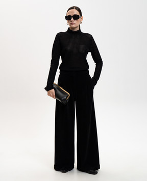 PROENZA SCHOULER Черный гольф Zella с шерстью в узоре WL2617647KW201