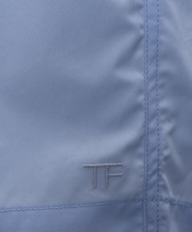 Tom Ford Голубые трусы-боксеры свободного кроя T4LE72210 изображение 3