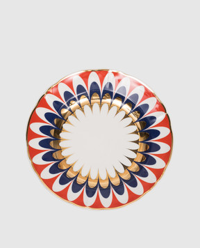 Bitossi Home Десертная фарфоровая тарелка Flora ABR01021