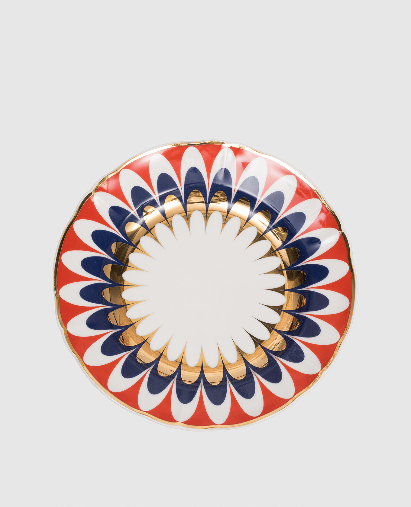 

Десертная фарфоровая тарелка Flora, Белый, Посуда