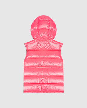 Moncler ENFANT Детский розовый пуховый жилет L29541A00039597Z8