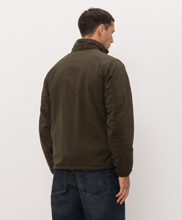 Stone Island Зеленая куртка с логотипом патча L2S15Q100021S0474 изображение 4