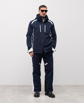 Stefano Ricci Горнолыжный костюм синего цвета с логотипом M6J5S00010IT2600M6T5S