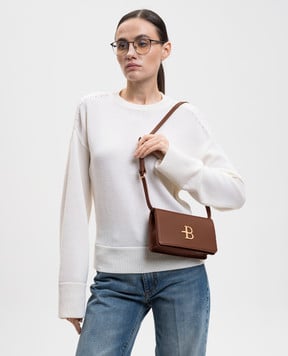 Ballantyne Коричневая кожаная сумка кросс-боди BLB973ULE13