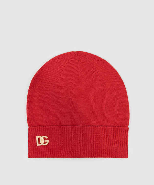 Dolce&Gabbana Червона шапка з вовни FXQ28TJDVNK