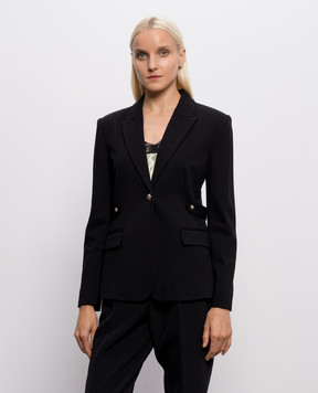 Twinset Черный жакет с хлястиками 262AP2520