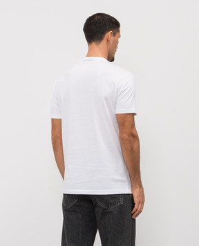 Versace Біла футболка з емблемою 10084811A08489