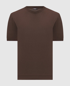 Peserico Коричневая футболка R59477F149173N