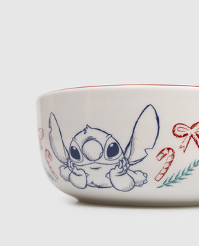 Disney Біла керамічна миска Christmas Stitch DN25345