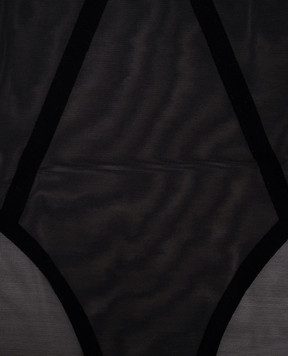 Wolford Чорні трусики з високою посадкою 4W2312