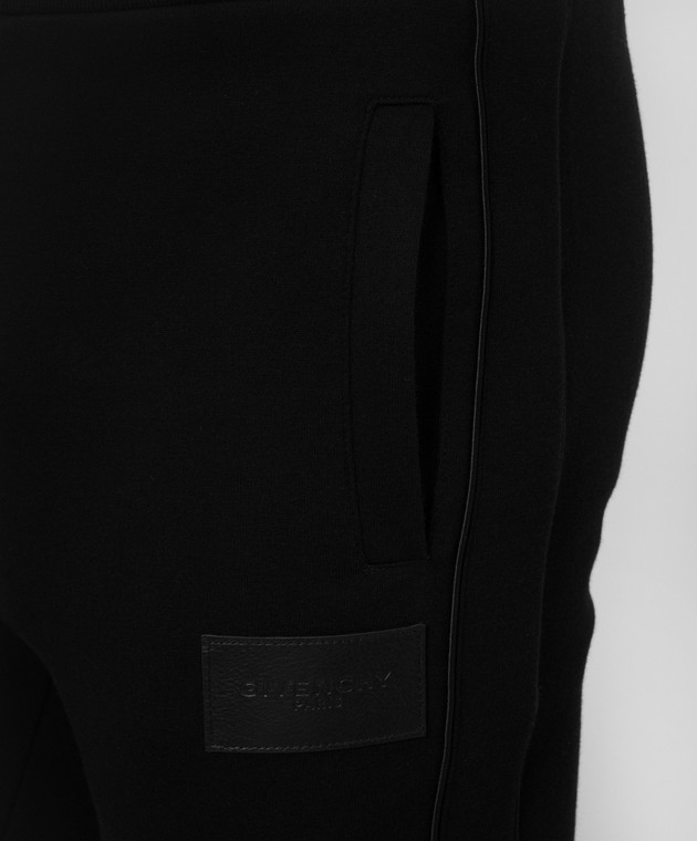 Givenchy Черные спортивные брюки с шерстью BM51S83YT8 изображение 5