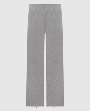 Vetements Серые меланжевые спортивные штаны WE76SP504G