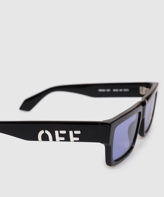Off-White Черные солнцезащитные очки OW1035103756 изображение 4