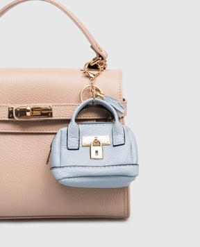 Gianni Notaro Блакитний брелок у вигляді сумки 8824CHARME