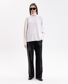 Carven Черные брюки с шелком 6261K21281