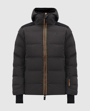 K-Way Черная горнолыжная куртка MERIB K51332W