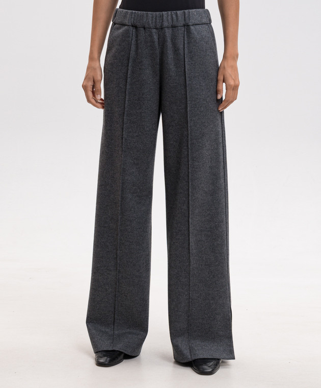 Jil Sander Серые брюки из шерсти J02KA0421J40045 изображение 3