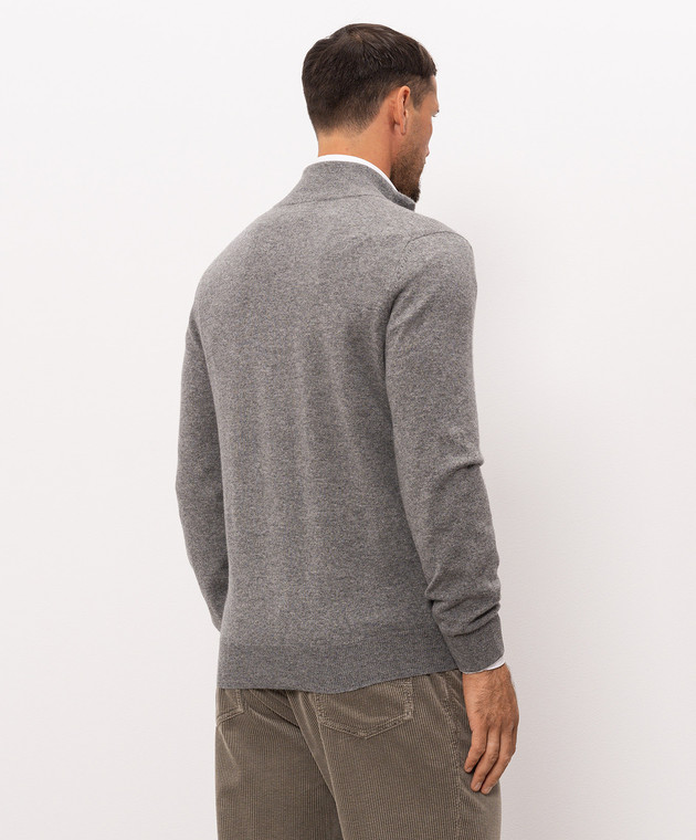 Brunello Cucinelli Серый кардиган M2200106 изображение 4