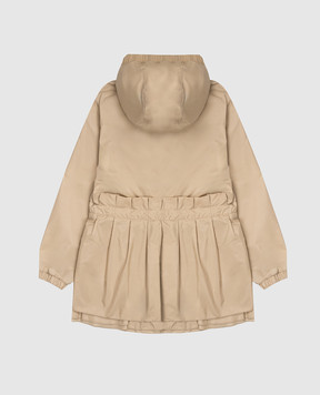 Moncler ENFANT Дитяча коричнева вітровка L19541A0008453A5E