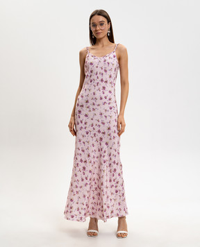 Twinset Рожева сукня в квітковий принт 261TP210D