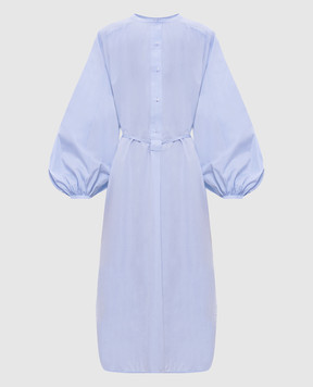 Loulou de Saison Голубое платье-рубашка VITTI VITTI