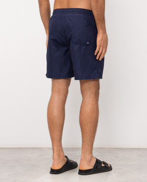 Stefano Ricci Сині шорти для плавання M6B6200040DFC001