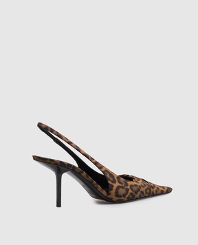 Saint Laurent Слингбеки BABYLONE BRETEUIL в леопардовый принт A001KIAAC9R