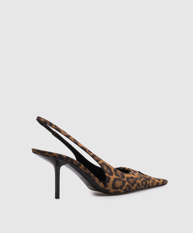 Saint Laurent Слингбеки BABYLONE BRETEUIL в леопардовый принт A001KIAAC9R изображение 3
