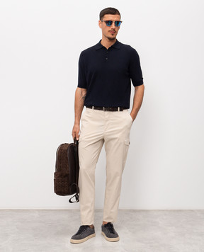 Peserico Бежеві карго з нашивкою логотипа R54727T23D00800