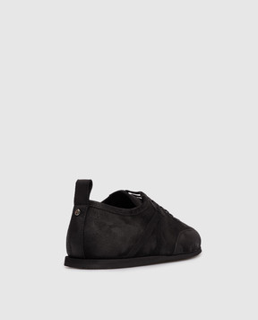 Ann Demeulemeester Чорні замшеві кросівки Siru B0012585LT147