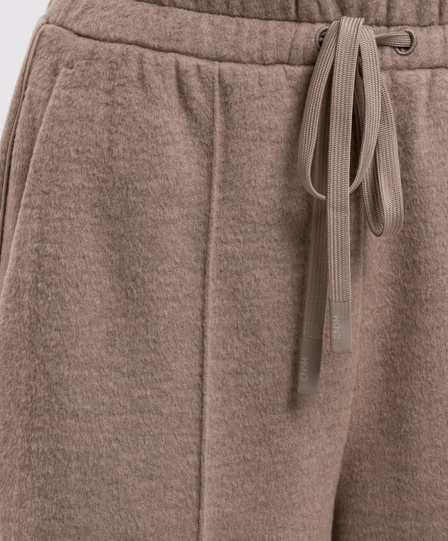 Max Mara Weekend Бежеві штани TENDA з вовною WKDTENDA зображення 4