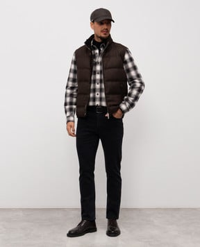 Cashmere&Whiskey Сорочка в клітинку з бавовни 43752091326