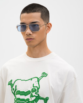 Palm Angels Золотые солнцезащитные очки PA2003764559