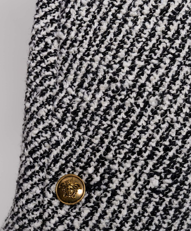 Versace Шорты с шерстью в узор 10269301A19234 изображение 5