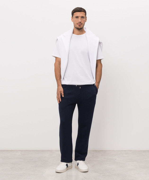 JW Anderson Белая футболка с вышивкой JT0331PG1937 изображение 2