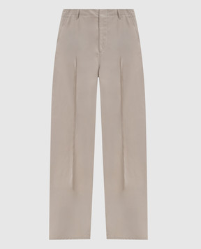 Maison Margiela MM6 Бежеві штани S52KA0582M36019