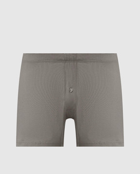 Zimmerli Коричневые трусы-слепы Sea Island 2861445187