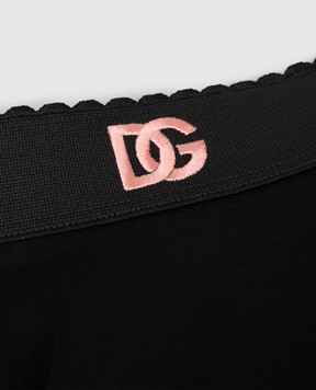 Dolce&Gabbana Дитяча чорна спідниця L54I67G7N9Q812+