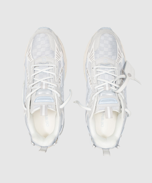 Off-White Блакитні кросівки Be Right Back OF05749455 зображення 4