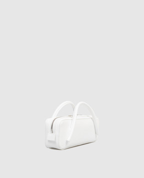 Dondup Белая кожаная сумка-багет WB307PL0660DXXX